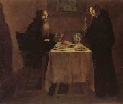 St.Benedict's Supper unknow artist